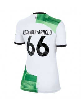 Ženski Nogometna dresi replika Liverpool Alexander-Arnold #66 Gostujoči 2023-24 Kratek rokav